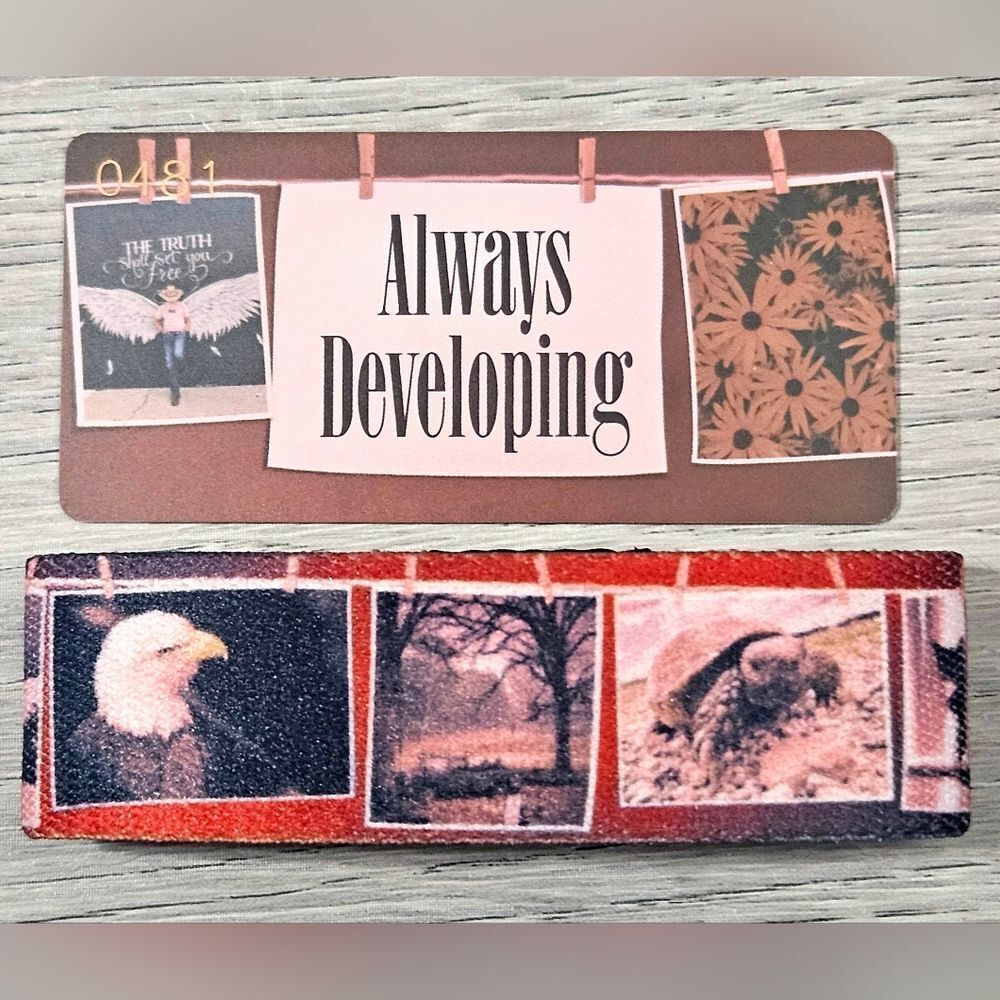 ZOX "ALWAYS DEVELOPING" #481 Turtle Eagle Cat NEW Sold Out Collectible Wristband